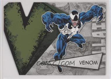 2012 Upper Deck Marvel Beginnings Series 3 - Villains Die-Cuts #V-45 - Venom