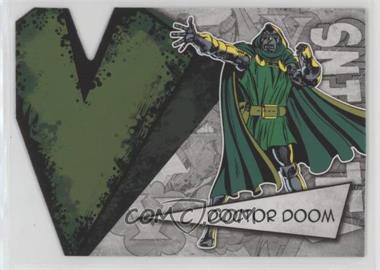 2012 Upper Deck Marvel Beginnings Series 3 - Villains Die-Cuts #V-8 - Doctor Doom