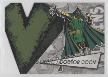 2012 Upper Deck Marvel Beginnings Series 3 - Villains Die-Cuts #V-8 - Doctor Doom