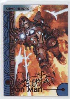 2013 Marvel Fleer Retro - [Base] - Autographs #22 - Iron Man (Salvador Larroca Autograph)