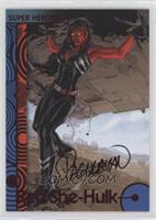 Red She-Hulk (Carlo Pagulayan Autograph)