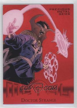 2013 Marvel Fleer Retro - Metal - Red Precious Metal Gems #13 - Doctor Strange /100