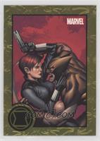 Black Widow vs. Wolverine [EX to NM] #/75