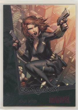 2013 Rittenhouse Women of Marvel Series 2 - [Base] - Emerald #5 - Black Widow /100