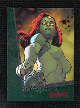 2013 Rittenhouse Women of Marvel Series 2 - [Base] - Emerald #52 - Mystique /100