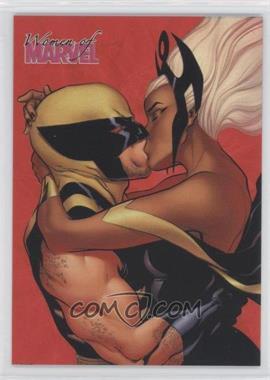2013 Rittenhouse Women of Marvel Series 2 - Embrace #E30 - Storm & Wolverine