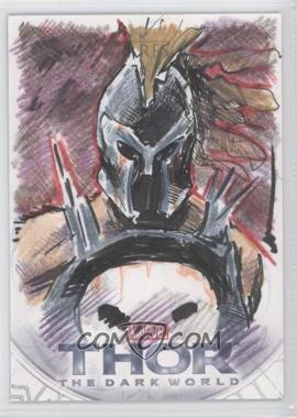 2013 Upper Deck Marvel Thor: The Dark World - Character Sketches #CS12.2 - Ares /1