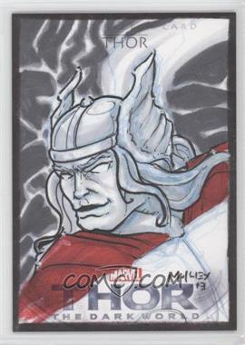 2013 Upper Deck Marvel Thor: The Dark World - Character Sketches #CS1.3 - Thor (Marcus Huey) /1