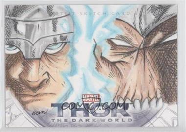 2013 Upper Deck Marvel Thor: The Dark World - Sketches #IRTB - Ivan Rodriguez (Thor, Beta Ray Bill) /1
