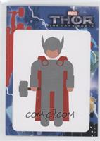 (Thor silhouette gray/red; tall rectangle)