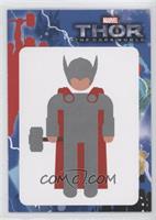 (Thor silhouette gray/red; tall rectangle)
