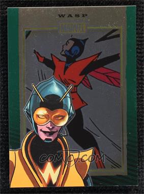 2014 Rittenhouse Marvel 75th Anniversary - [Base] - Emerald #89 - Wasp /100