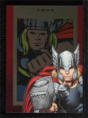2014 Rittenhouse Marvel 75th Anniversary - [Base] - Ruby #82 - Thor /50 [EX to NM]