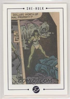 2014 Rittenhouse Marvel Dangerous Divas Series 2 - Archive Cuts #SS13 - The Savage She-Hulk #13 /35