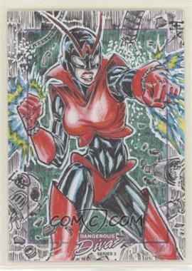 2014 Rittenhouse Marvel Dangerous Divas Series 2 - SketchaFEX Sketch Cards #_ERRO - Erwin Ropa /1