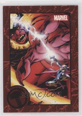 2014 Rittenhouse Marvel Universe - Greatest Battles Expanded - Red #94 - Thor vs. Surtur