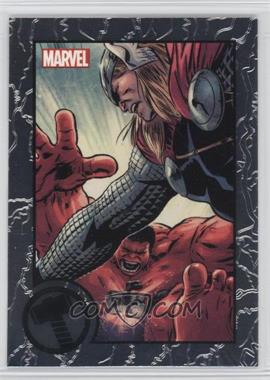 2014 Rittenhouse Marvel Universe - Greatest Battles Expanded #99 - Thor vs Red Hulk