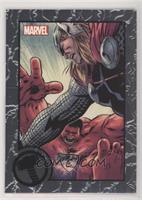 Thor vs Red Hulk [EX to NM]