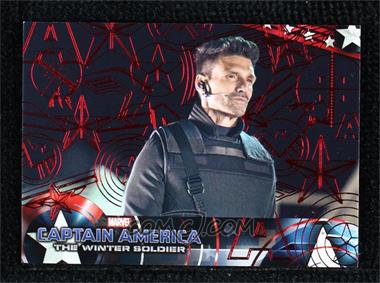 2014 Upper Deck Marvel Captain America: The Winter Soldier - [Base] - Red Patriotic Foil #10 - Captain America: The Winter Soldier /99