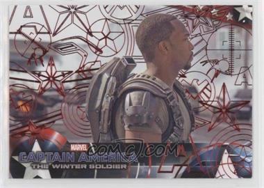 2014 Upper Deck Marvel Captain America: The Winter Soldier - [Base] - Red Patriotic Foil #61 - Captain America: The Winter Soldier /99