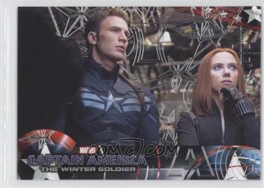2014 Upper Deck Marvel Captain America: The Winter Soldier - [Base] - Silver Patriotic Foil #7 - Captain America: The Winter Soldier
