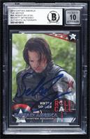 Sebastian Stan as Winter Soldier [BAS BGS Authentic]