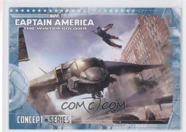 2014 Upper Deck Marvel Captain America: The Winter Soldier - Concept Series #CS-19 - Captain America: The Winter Soldier