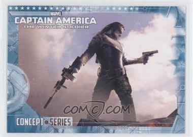 2014 Upper Deck Marvel Captain America: The Winter Soldier - Concept Series #CS-22 - Captain America: The Winter Soldier