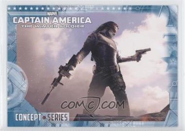 2014 Upper Deck Marvel Captain America: The Winter Soldier - Concept Series #CS-22 - Captain America: The Winter Soldier