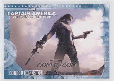 2014 Upper Deck Marvel Captain America: The Winter Soldier - Concept Series #CS-22 - Captain America: The Winter Soldier