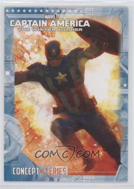 2014 Upper Deck Marvel Captain America: The Winter Soldier - Concept Series #CS-26 - Captain America: The Winter Soldier