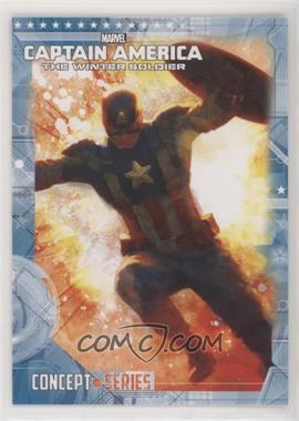 2014 Upper Deck Marvel Captain America: The Winter Soldier - Concept Series #CS-26 - Captain America: The Winter Soldier