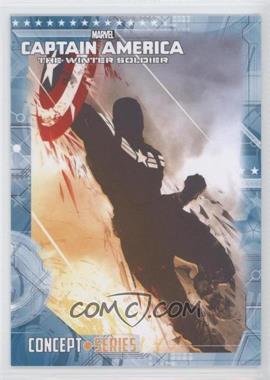 2014 Upper Deck Marvel Captain America: The Winter Soldier - Concept Series #CS-6 - Captain America: The Winter Soldier