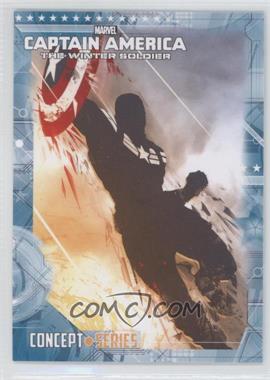 2014 Upper Deck Marvel Captain America: The Winter Soldier - Concept Series #CS-6 - Captain America: The Winter Soldier