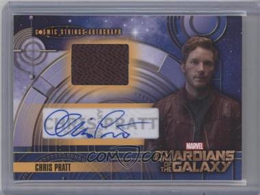 2014 Upper Deck Marvel Guardians of the Galaxy - Cosmic Strings Autographed Memorabilia #CSA-1 - Chris Pratt