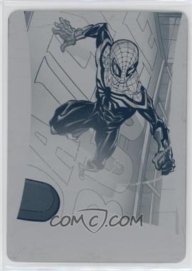 2014 Upper Deck Marvel Premier - [Base] - Printing Plate Cyan #24 - Spider-Man /1