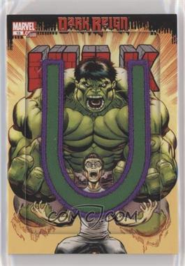 2014 Upper Deck Marvel Premier - Code Name Manufactured Patches #CN-3 - Hulk