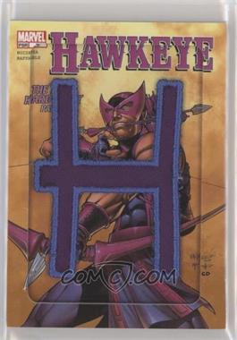 2014 Upper Deck Marvel Premier - Code Name Manufactured Patches #CN-5 - Hawkeye
