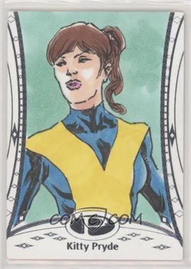 2014 Upper Deck Marvel Premier - Sketch Cards Character #20.1 - Kitty Pryde (David Lee) /1