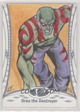 2014 Upper Deck Marvel Premier - Sketch Cards Character #37 - Drax the Destroyer /1