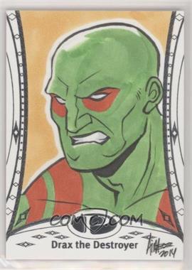 2014 Upper Deck Marvel Premier - Sketch Cards Character #37 - Drax the Destroyer /1