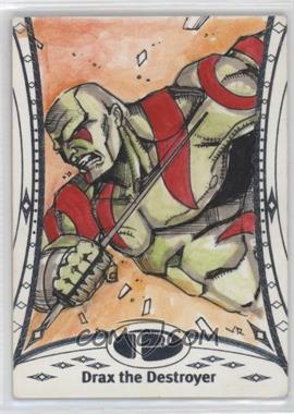 2014 Upper Deck Marvel Premier - Sketch Cards Character #37 - Drax the Destroyer /1