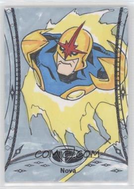 2014 Upper Deck Marvel Premier - Sketch Cards Character #38 - Nova (Boio) /1