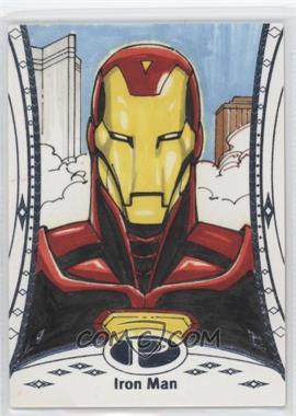 2014 Upper Deck Marvel Premier - Sketch Cards Character #39 - Iron Man /1