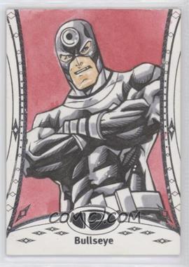 2014 Upper Deck Marvel Premier - Sketch Cards Character #58 - Bullseye /1