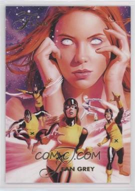 2015 Marvel Fleer Retro - 1994 Flair Marvel #17 - Jean Grey