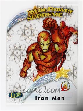 2015 Marvel Fleer Retro - 1997-98 Ultra Star Power Supreme #8 SPS - Iron Man