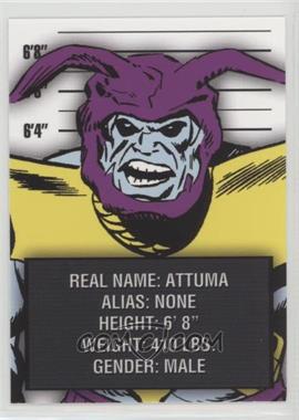 2015 Rittenhouse Marvel The Avengers: Silver Age - Classic Villains #CV7 - Attuma