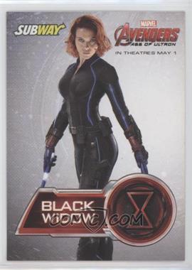 2015 Subway Marvel Avengers: Age of Ultron - [Base] #_BLWI - Black Widow