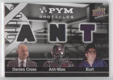 2015 Upper Deck Marvel Ant-Man - Triple Character Memorabilia #PT3-DAK - Kurt, Darren Cross, Ant-Man